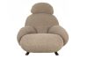 King Home Plush Teddy Hintaszék Sötét Bézs