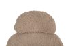King Home Plush Teddy Hintaszék Sötét Bézs