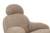 King Home Plush Teddy Hintaszék Sötét Bézs
