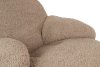 King Home Plush Teddy Hintaszék Sötét Bézs