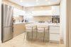 King Home Delta 65 Bárszék Bézs Bársony Arany Vázzal