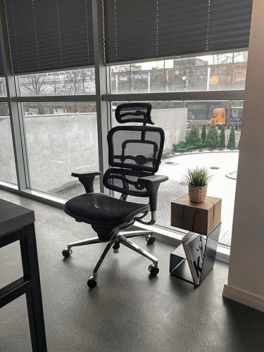 King Home ERGO Ergonomikus Hálós Irodai Szék Fekete