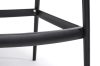 King Home HILO Premium Bárszék Polipropilén Fekete 65cm