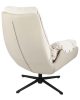 King Home Carino Forgó Fotel Teddy Bézs Kényelmes