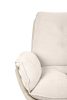 King Home Carino Forgó Fotel Teddy Bézs Kényelmes