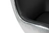 King Home Egg Aviator Műbőr Forgószék Fekete