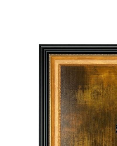 King Home Pillangós Lovas Elegáns Művészi Kép Arany