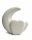 King Home MOON Gyerek Fotel Fehér Plüss Hold