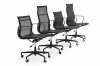 King Home Aeron Prestige Plus Valódi Bőr Irodai Szék Fekete