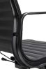 King Home Aeron Prestige Plus Valódi Bőr Irodai Szék Fekete
