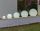 New Garden Buly 60 Kültéri LED Gömblámpa Fehér