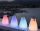 New Garden Kurby 38 Hordozható Napelemes RGB LED Kerti Lámpa Fehér