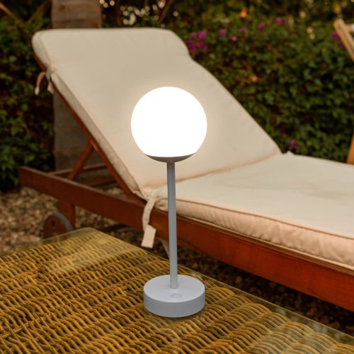New Garden Norai Slim 35 Akkumulátoros Asztali Lámpa Rózsaarany