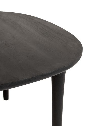 MaMaison Laminar 120 Étkezőasztal Mangófa Fekete