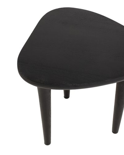 MaMaison Laminar Mangófa Dohányzóasztal Fekete