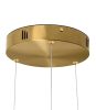 King Home Ring LED Hármas Arany Függőlámpa