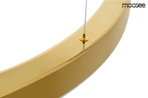 Moosee Ring Luxury 110 LED Függőlámpa Krómarany