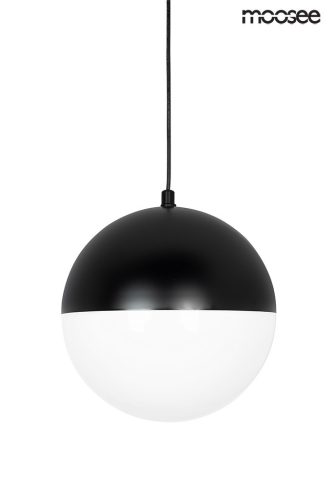 Moosee Bowl Duo Fali Lámpa Üveg Fekete Geometrikus