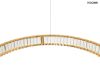 Moosee Liberty Triples Kristály Függőlámpa Arany LED
