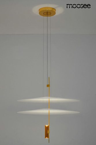 Moosee Parrot 68 LED Függőlámpa Arany-Fehér Dekoratív