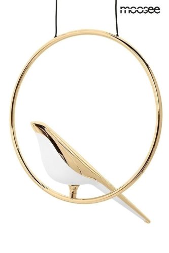 MOOSEE BIRD DISC arany függőlámpa