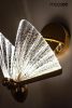 Moosee Butterfly M Kristály Arany Fali Lámpa