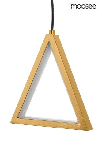 Moosee Acustica Geometrikus Arany LED Függőlámpa