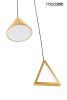Moosee Acustica Geometrikus Arany LED Függőlámpa
