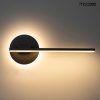 Moosee Horizon LED Fali Lámpa Fekete Minimalista