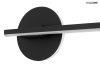 Moosee Horizon LED Fali Lámpa Fekete Minimalista