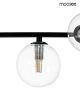 MOOSEE Alure Line Twin 90 Függesztett LED Lámpa Fekete