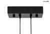MOOSEE Alure Line Twin 90 Függesztett LED Lámpa Fekete