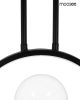 Moosee Alure Line Twin 120 Függőlámpa Fém Fekete LED