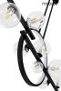 Moosee Alure Line Twin 120 Függőlámpa Fém Fekete LED