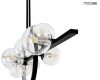Moosee Alure Line Twin 120 Függőlámpa Fém Fekete LED