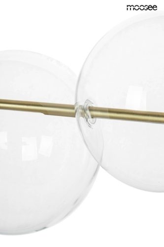 MOOSEE ECHO 140 Arany Üvegbúrás LED Függőlámpa