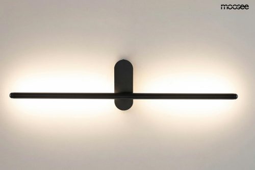 Moosee Tobia LED Fali Lámpa Fekete 360° Forgatható