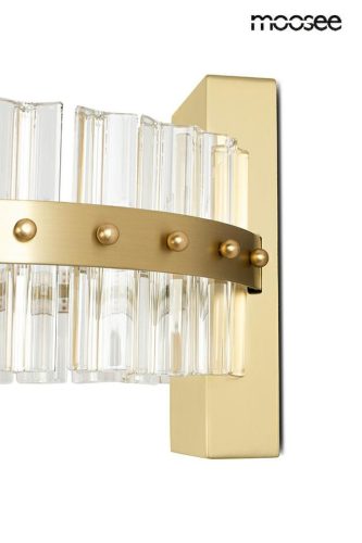 Moosee Saturnus Wall LED Kristály Fali Lámpa Arany