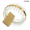 Moosee Saturnus Wall LED Kristály Fali Lámpa Arany