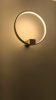 Moosee Circle Wall Arany Alumínium LED Fali Lámpa