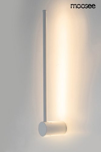 Moosee Ombre 60 LED Fali Lámpa Acél Fehér