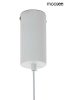 Moosee Ombre 80 LED Függőlámpa Acél Fehér Minimalista