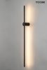 Moosee Ombre 100 LED Fali Lámpa Acél Fekete Minimalista