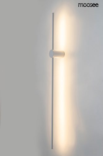 Moosee Ombre 100 Fehér Acél LED Fali Lámpa