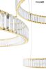 Moosee Liberty 3A Kristályüveg Arany LED Függőlámpa