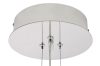 King Home Constellation 100 LED Függőlámpa Szálcsiszolt Acél Kristály