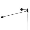Moosee Gear LED Állítható Fali Lámpa Fekete