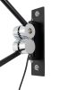 Moosee Gear LED Állítható Fali Lámpa Fekete