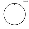 Moosee HOOP 60 Kör Alakú LED Fali Lámpa Fekete