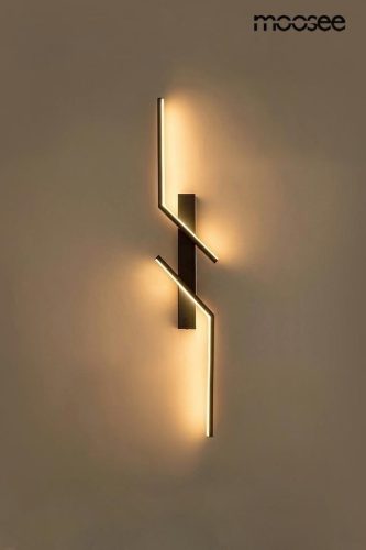 Moosee Maison 60 Fekete LED Fali Lámpa